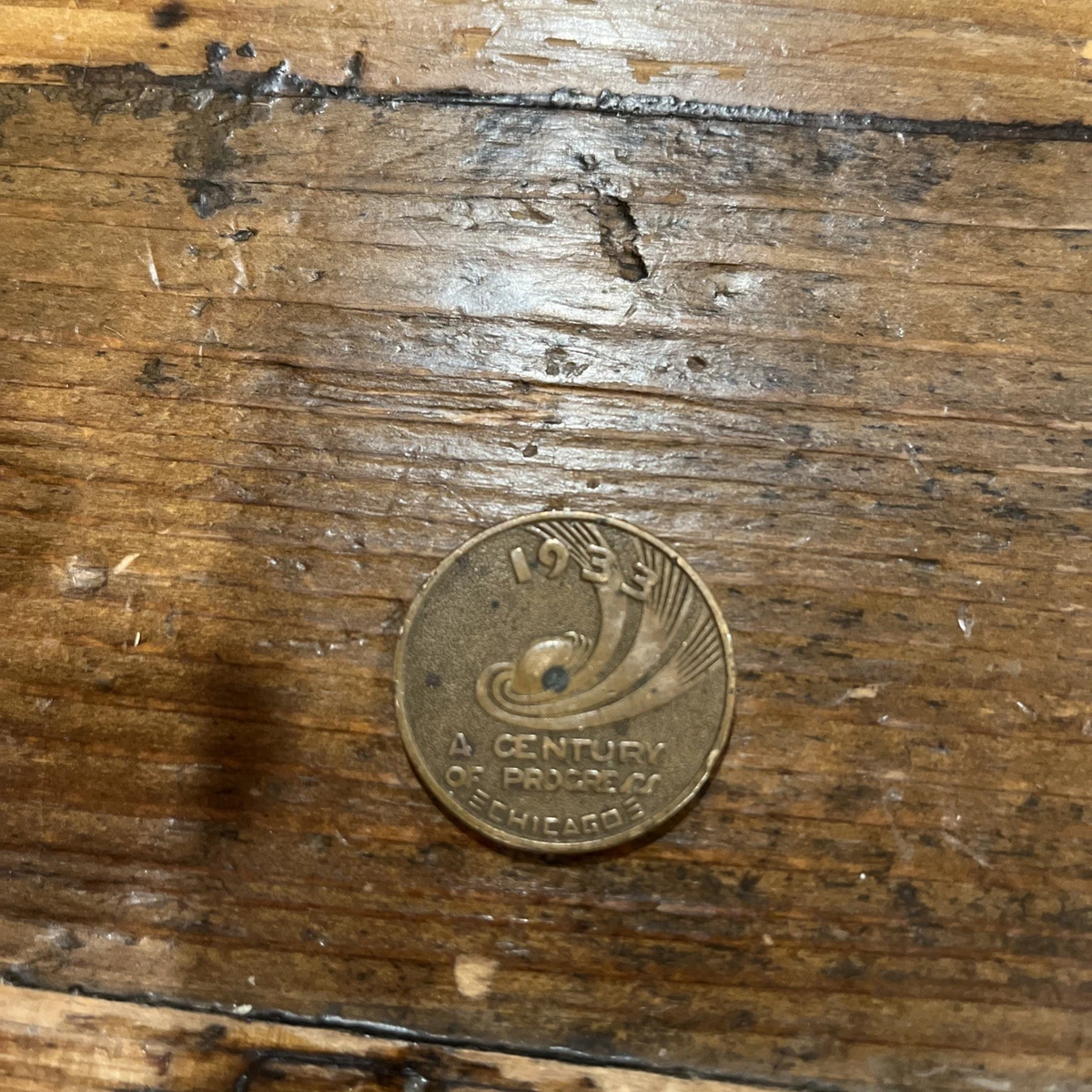 Chicago Worlds Fair Coin In 1933-1934 Chicago World'S Fair