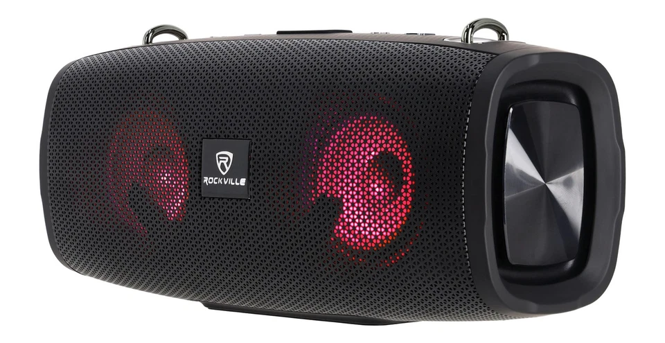 Altavoz Bluetooth Portátil Rockville RPB-KAR + Micrófono Karaoke + LED de Fiesta Foto 4 de 4
