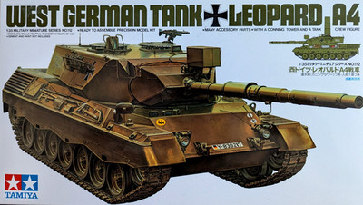Tamiya 35112 - 1:35  BW Kampfpanzer Leopard 1A4