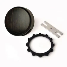Innovator Snap-On Bathtub Overflow Plate Kit in Oil-Rubbed Bronze