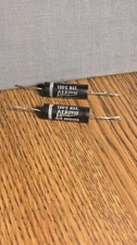 Vintage Aerovox Capacitor Pair .022 uf 200v Guitar Tone Cap Vtg Silvertone Tone