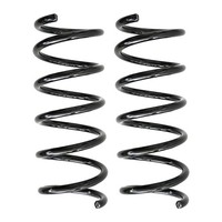 Fahrwerksfedern-Set Hinterachse Schraubenfeder Ø124Mm Spidan FüR U.A. Fiat Panda