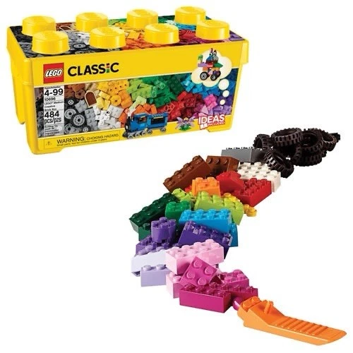 LEGO Classic Medium Creative Brick Box , Toy Set, Gift for Kids 4+, 10696 - Image 4 of 4