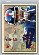 💎2001 Fleer Tradition Glossy Football #105 Kerry Collins - Giants💎
