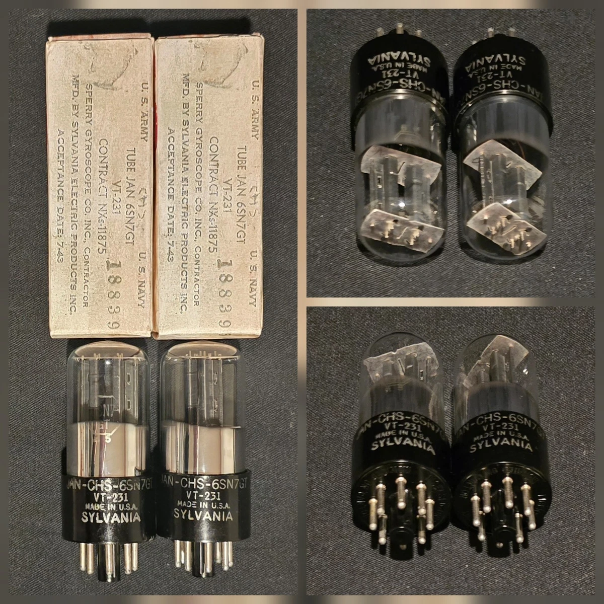 Sylvania 6sn7gt | eBay