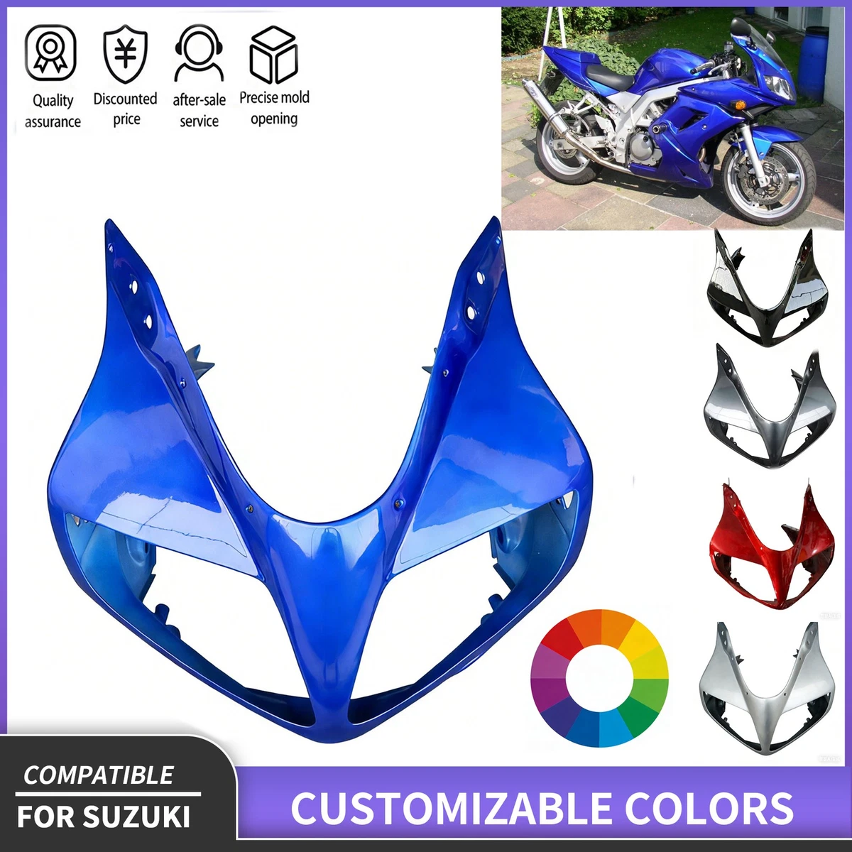 Nieuwe kleuren voor 2021 Suzuki GSX-S750