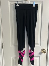 Juniors Balera Black Dance Leggings-Size Small