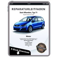 Seat Alhambra Typ 71 2015-2022 Benzinmotor 2,0L 220 Ps Reparaturleitfaden E-Book