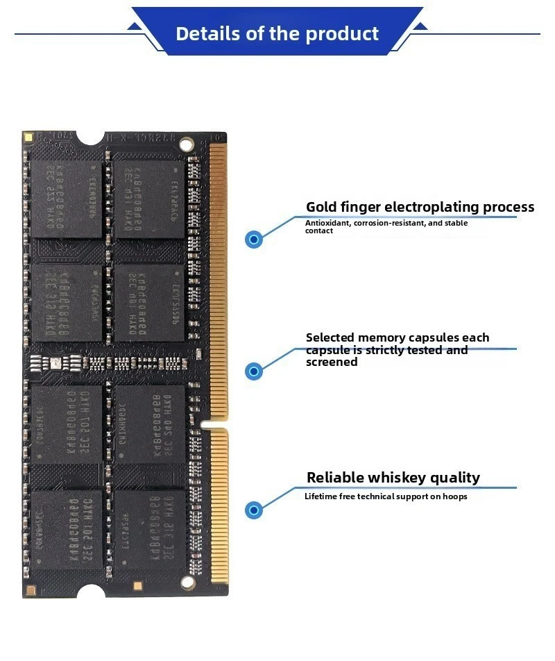 New Vaseky  16GB  PC5  DDR5  4800MHz   288Pin Laptop  Memory Ram - Image 3 of 4