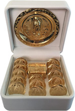 Arras De Boda - Unity Coins for Catholic Wedding Ceremony - Hand Made with Mi...