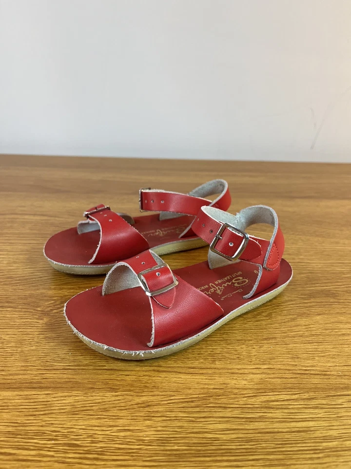 Sandalias de agua salada Sun-San Surfer rojas talla 9 Foto 3 de 4
