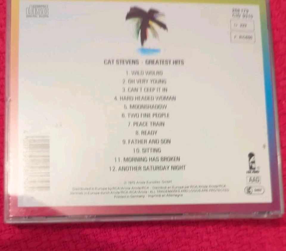 Cat Stevens – Greatest Hits CD Album 12 Songs - Bild 2 von 4
