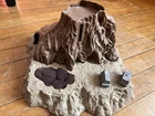 Star Wars Kenner 1980 Dagobah playset missing R2 cylinder w/ eplacement foam.