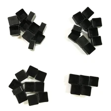 Rodon 1 inch Square End Cap S-32 [Lot of 35] NOS