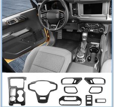 9 pcs Compatible with Ford Bronco Accessories 2021-2024 Interior Trim Accesso...
