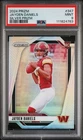 Jayden Daniels Rookie Silver Prizm SSP 2024 Panini Prizm #347 RC MINT PSA 9