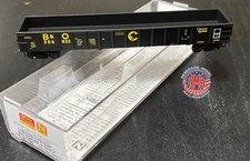 Micro-Trains 10500790 N Scale Chessie System B&O 50' Steel Gondola