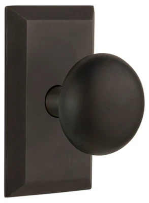 Nostalgic Warehouse STUNYK_PSG_234_NK New York Solid Brass - Bronze - Image 1 of 4