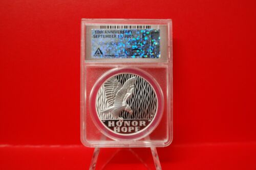 2001 US Mint 911 Silver Medal P & W mintmark set - Picture 7 of 15