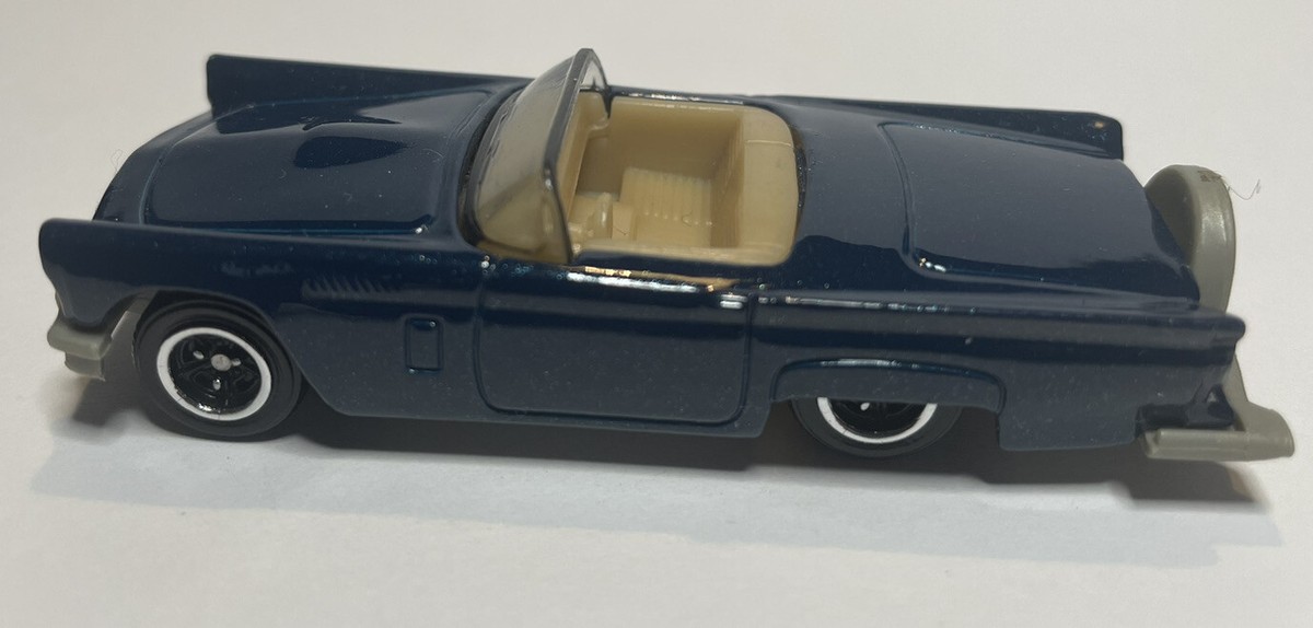 1988 Matchbox Blue 1957 Thunderbird, Made in Thailand 1:63