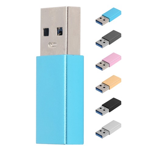 Type‑C Adapter Converter Female To USB3.0 Male USB Fast Charging Computer UK - Zdjęcie 5 z 5