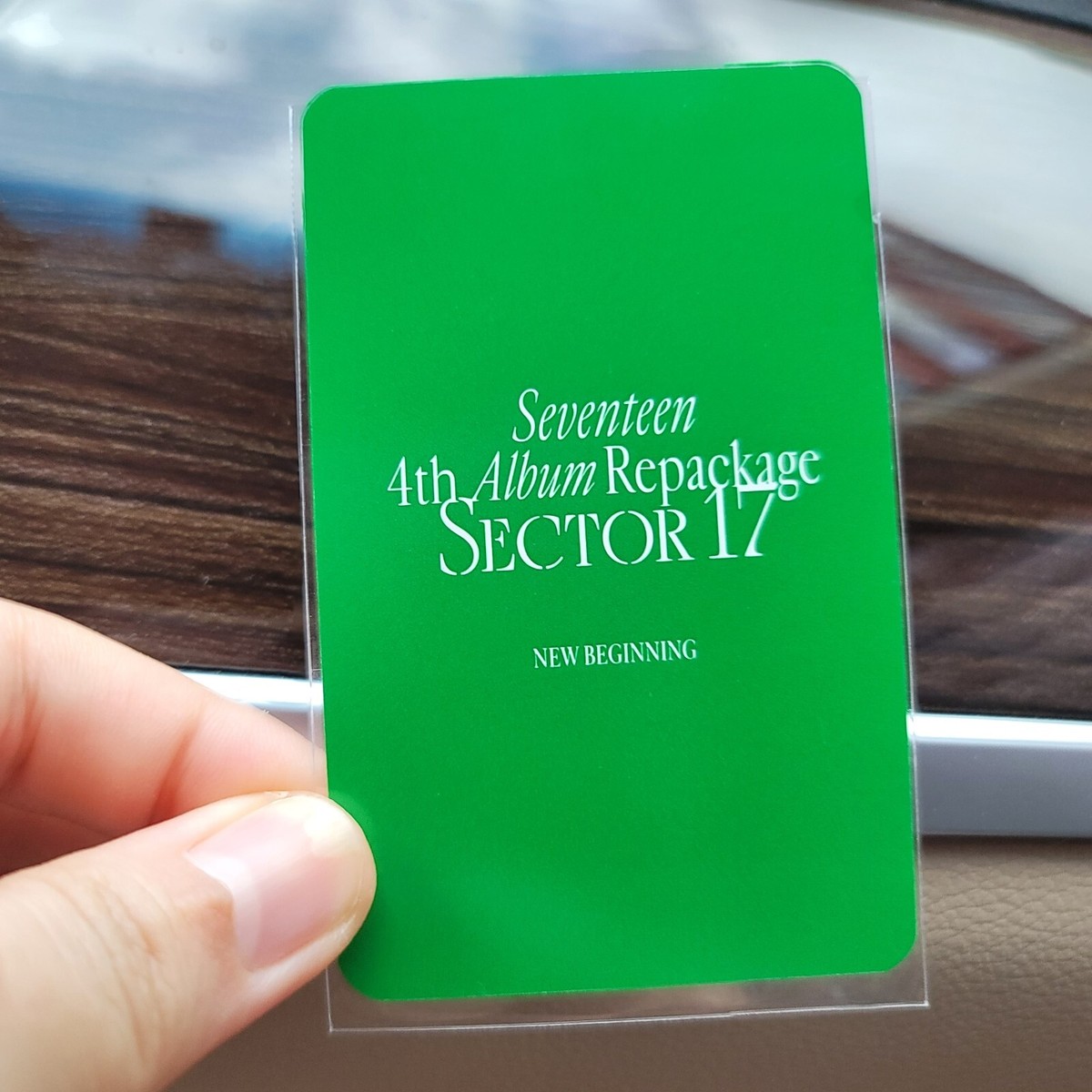 SEVENTEEN Luckydraw photocard 4th Repackage SECTOR17 New