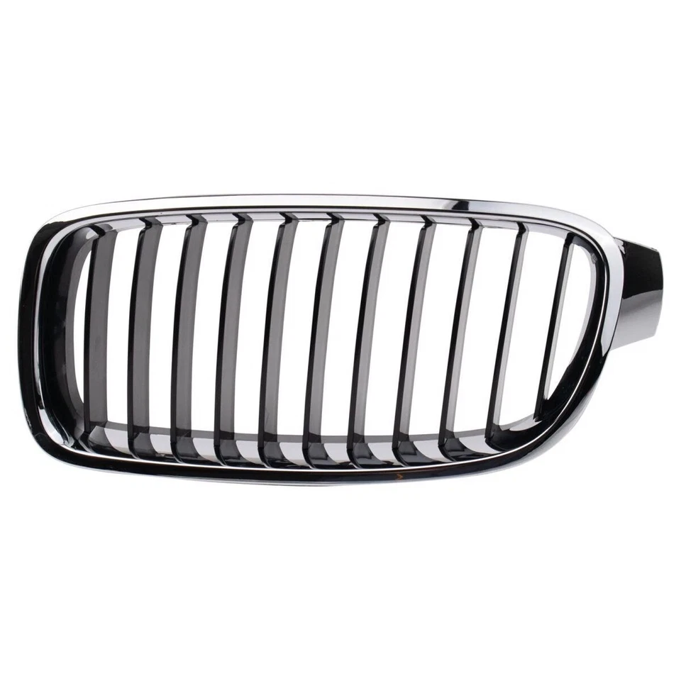 For 2012-2016 328I 335I ACTIVEHYBRID 3 BMW Front Upper Grille Chrome Trim S - Image 2 of 4