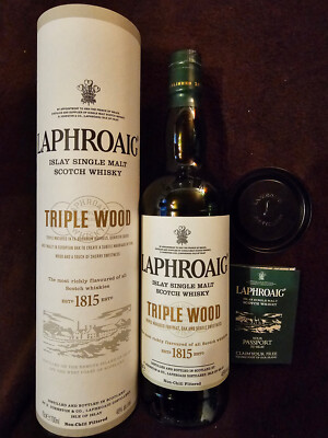 Laphroaig Triple Wood Single Malt Scotch Whisky - 700ml  48% 