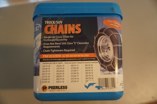 Peerless Chain Truck/SUV Tire Chain, #0222830, NEW/SEALED - Picture 3 of 4