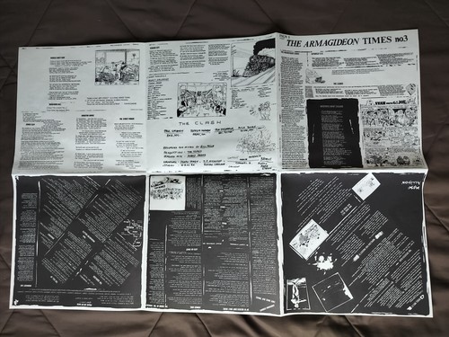 **Original Pressing w/ Bonus 10' LP** The Clash Sandinista Epic (3LP) 1980 *Ex* - Picture 12 of 24