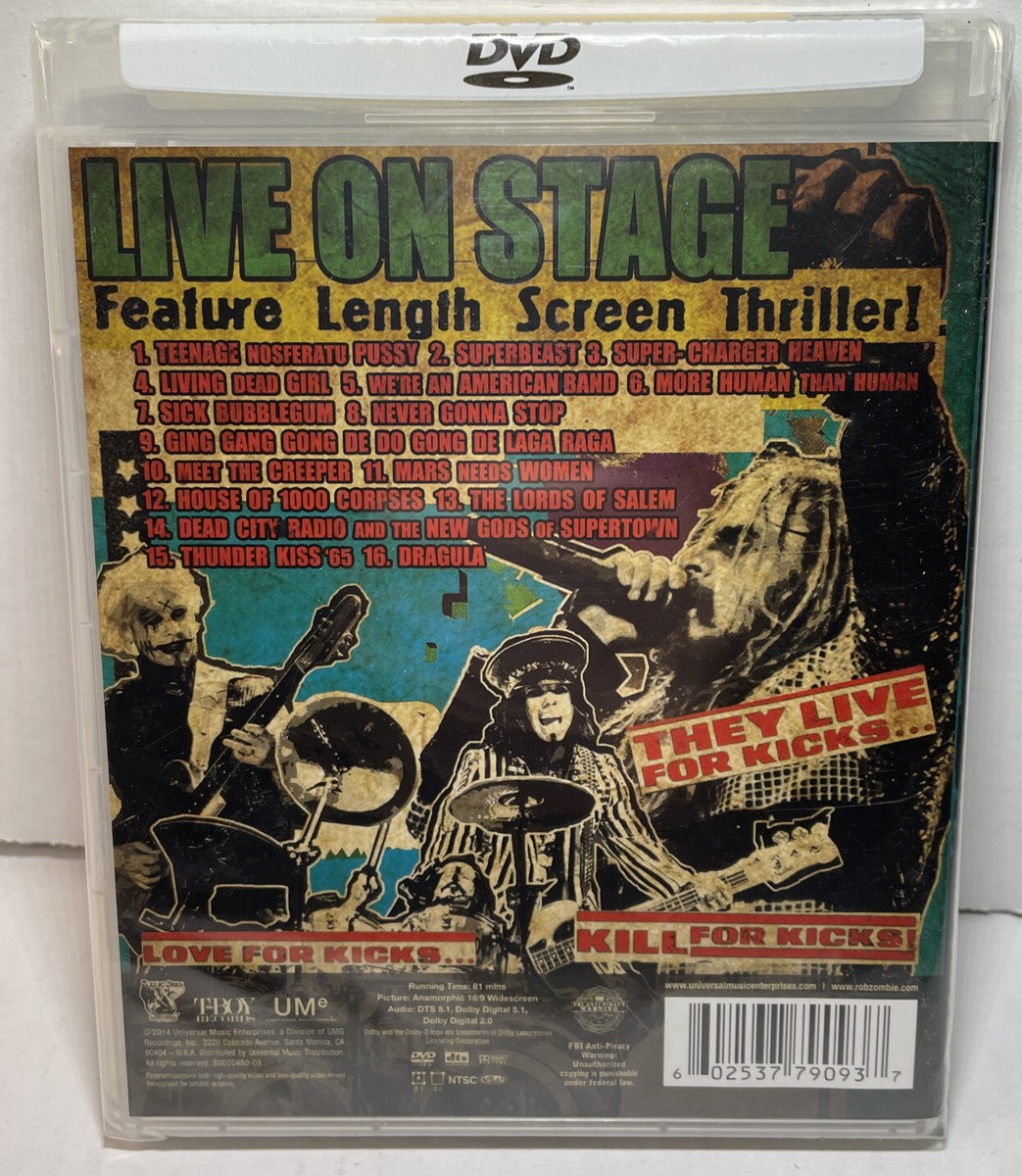 Rob Zombie The Zombie Horror Picture Show The Greatest Horror show of them all 602537790937 | eBay Rob Zombie The Zombie Horror Picture Show The Greatest Horror show of them all 602537790937 | eBay