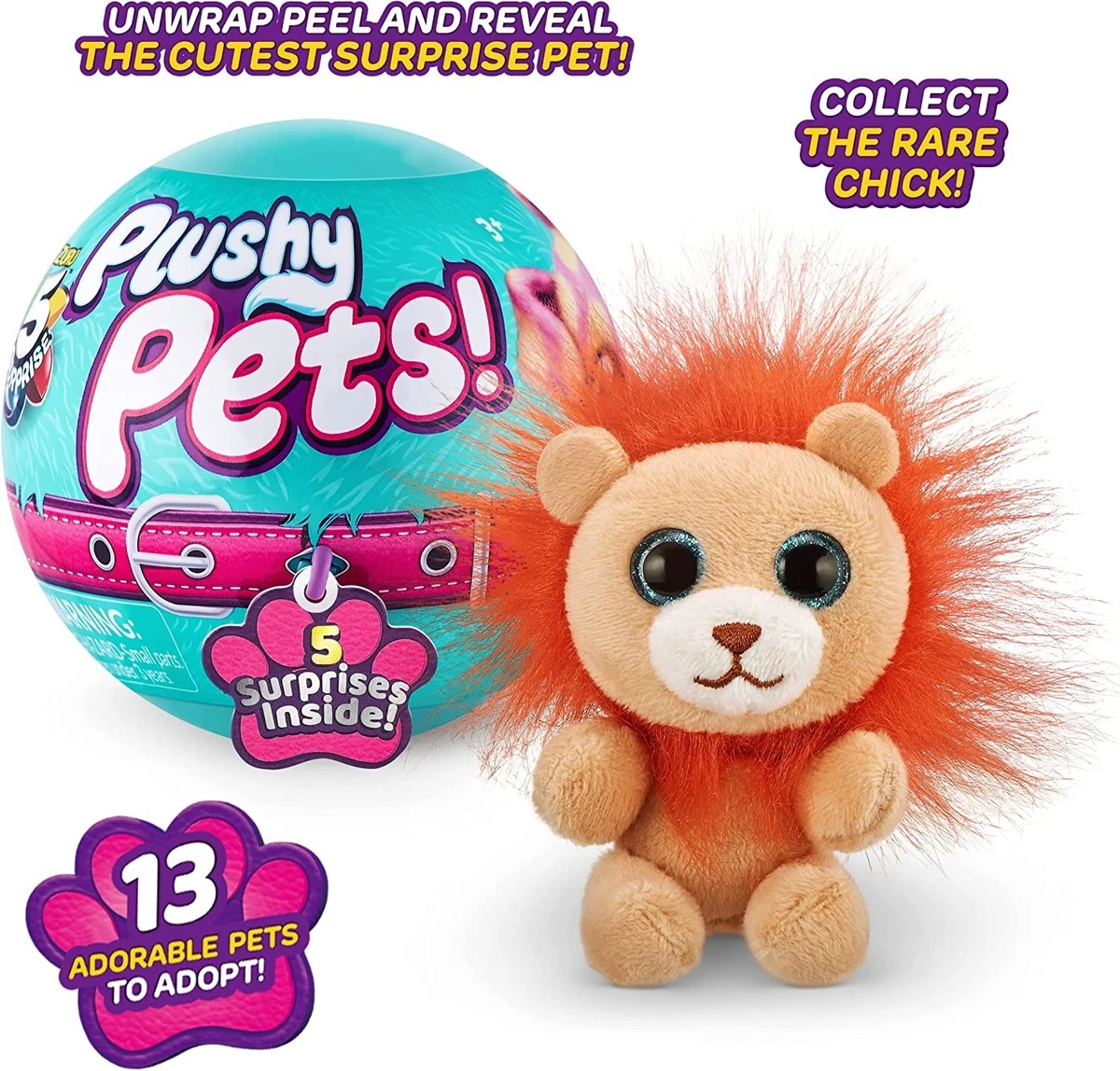 Zuru™ 5 Surprise™ Plushy Pets! Blind Bag - Styles May Vary