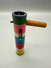 Vintage Noise Maker Japan Lucky Elephant Purity Popcorn Co With Handle RARE