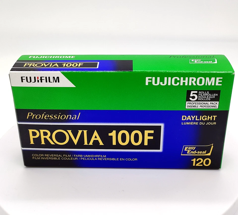 EXP 2025.8 5Rolls FUJIFILM Fuji PROVIA 100F 120 Color Reversal Film From Japan - Image 2 of 4