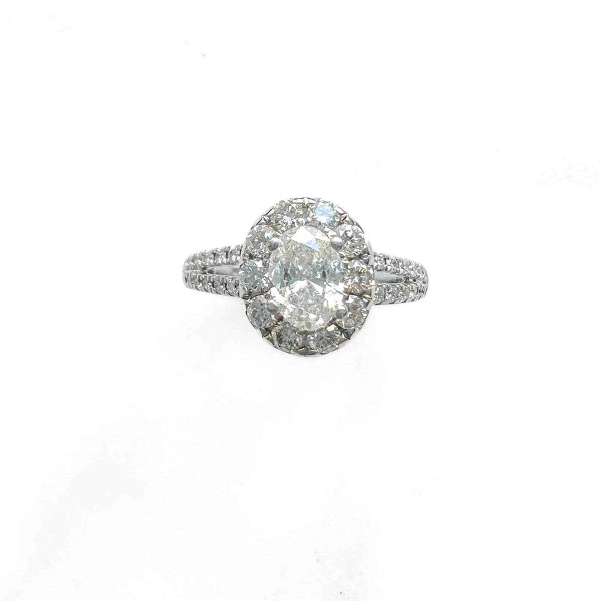 Pnina Tornai Diamond Engagement Ring 14K White Gold eBay
