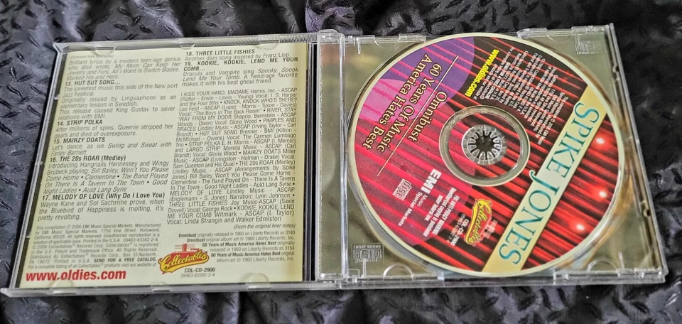 spike jones omnibust 60 Years of music Amerca hates best 2006 cd neuwertig - Bild 3 von 4