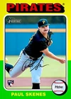 Paul Skenes ROOKIE RC HERITAGE TOPPS INVESTMENT CARD PIRATES MVP ROY MINT