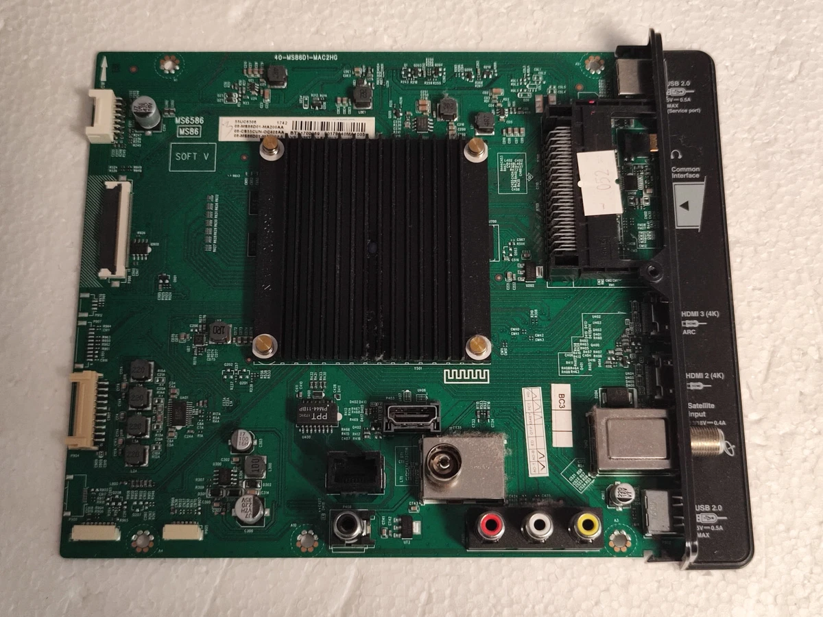 Platine main board ref V8-0MT3501-LF1 pour tv Thomson 22E92NH22