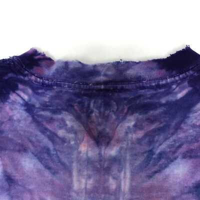 Lisa Chapman Graphics Rainforest Leopard Shirt XL Purple Tie