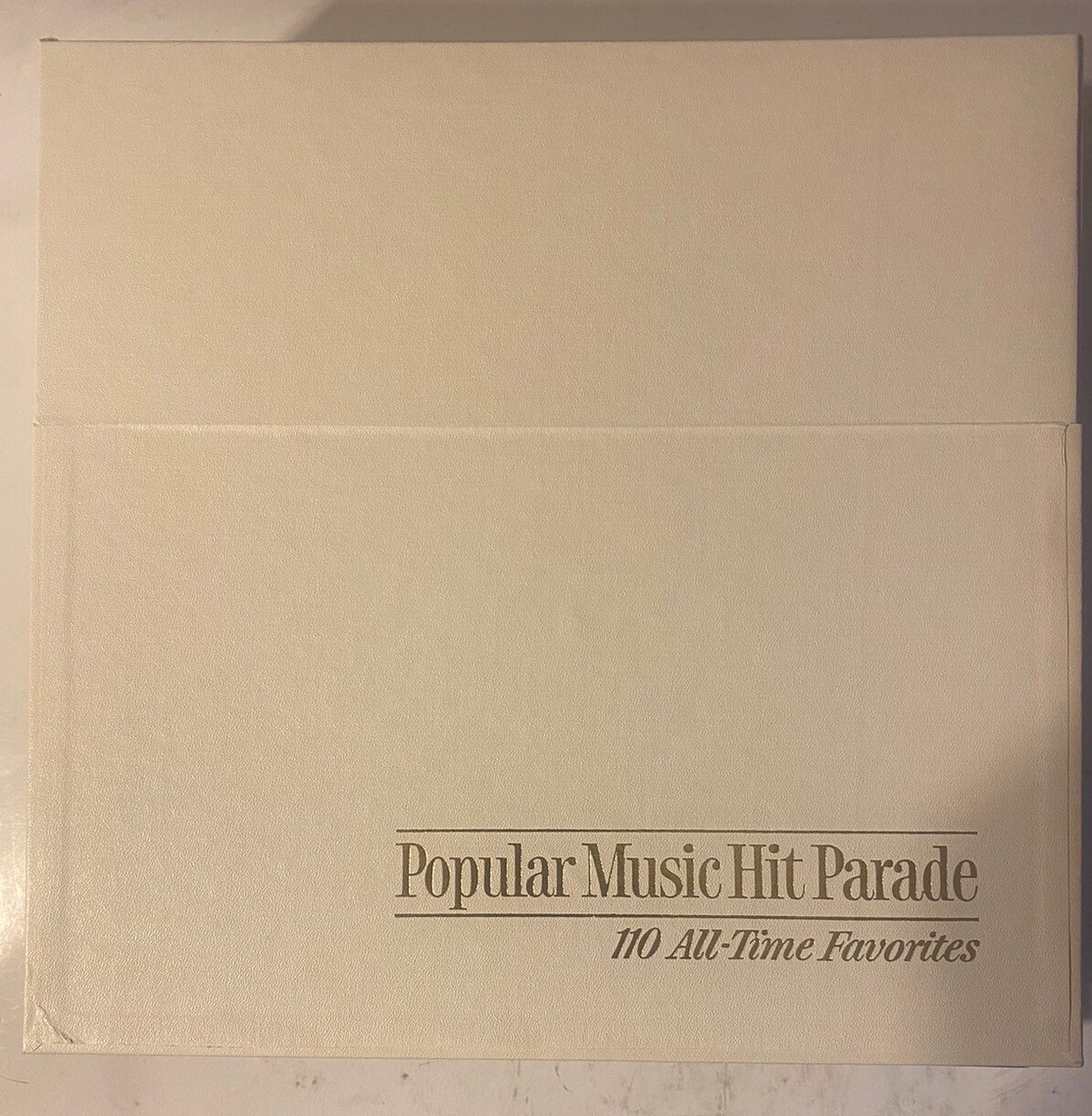 Popular Music Hit Parade - 110 All Time Favorites - Box Set