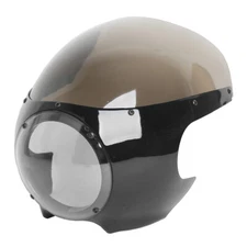 5.75" Headlight Fairing & Smoke Windshield Kit Fits For Harley Dyna Sportster