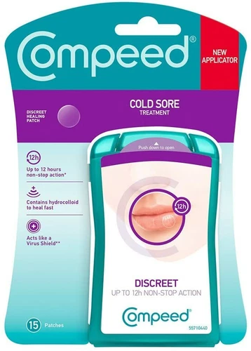 COMPEED COLD SORE DISCREET 15 PATCHES