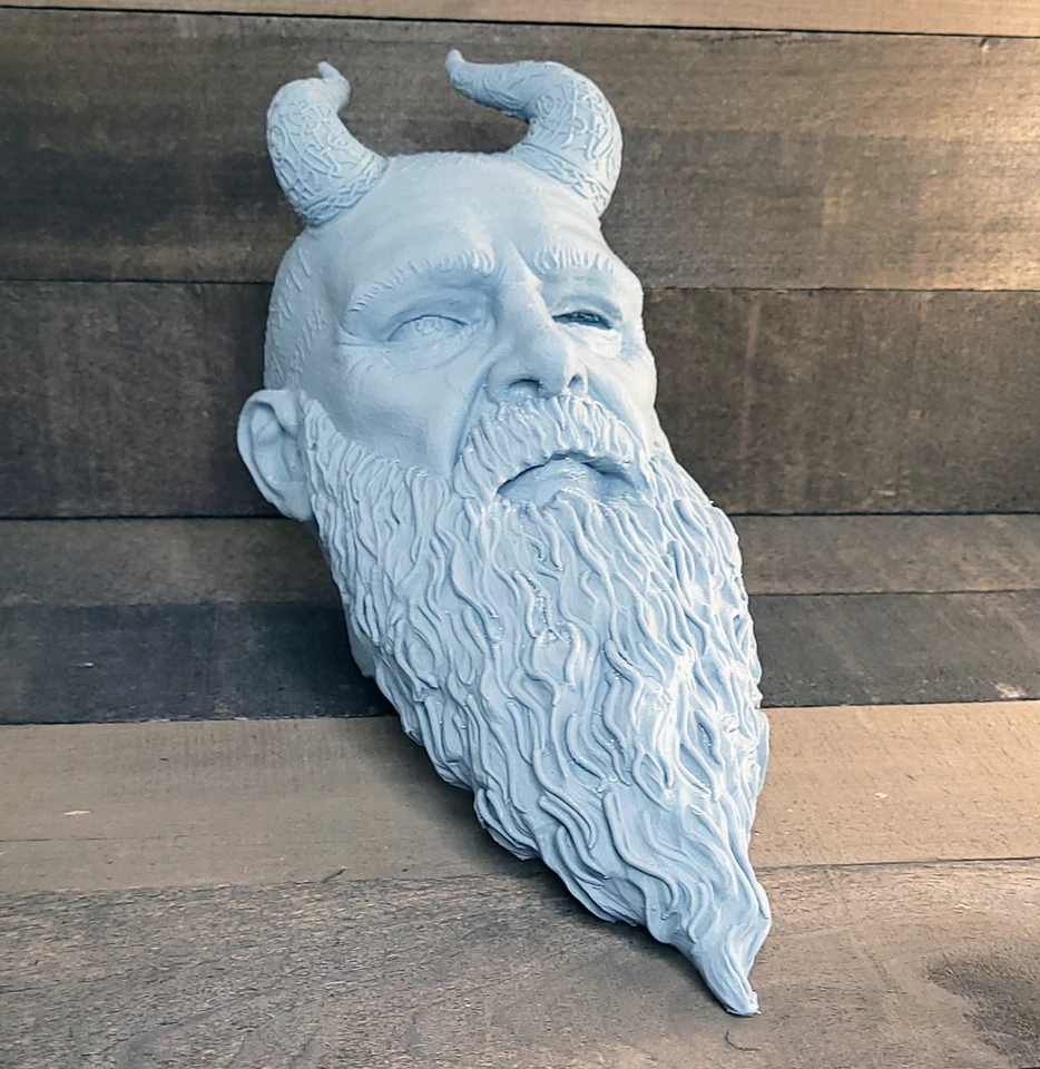 Mimir Head God Of War Bust - Image 3 of 3