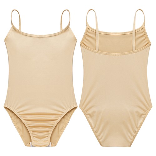Girls Unitard Sleeveless Leotard Kids Jumpsuit Sports Romper Child Bodysuit - Picture 3 of 16