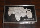 FRANKLIN MINT CLASSIC CAR MUSEUM SILVER 65.63 grams  2.110 ozt.  1903 LANCHESTER