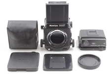 [TOP MINT] Mamiya RZ67 Pro Body + Waist Level Finder + 120 Film Back From JAPAN
