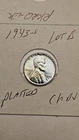 wheat penny 1943S LINCOLN CENT STEEL BU 1943-S SHARP UNC Platted LOT #B