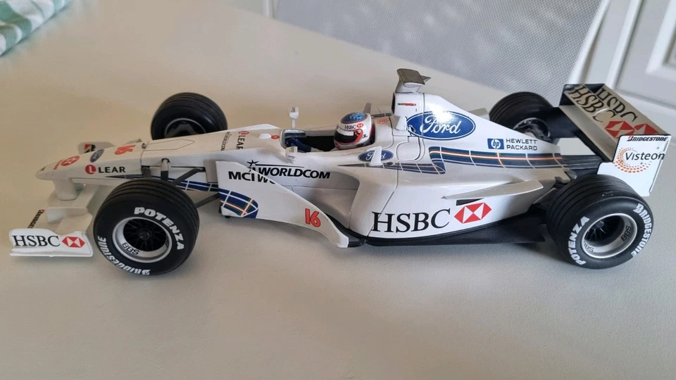 Stewart Ford SF3 Rubens Barrichello, season 1999, Hot Wheels 1:18 - Immagine 2 di 4
