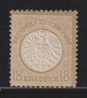 German Reich 1872 MI 28 MNH VF / CAT VALUE $180