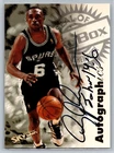 1997-98 Skybox Premium Autographics Avery Johnson Auto